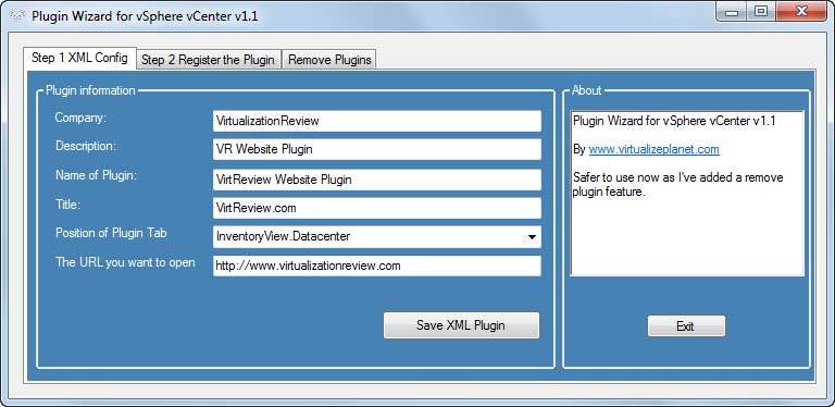 Configure XML.