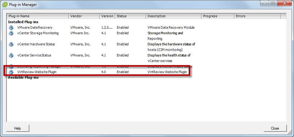 Plugin is already registered.
