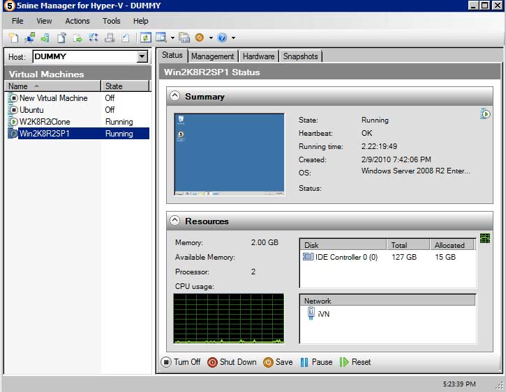 ThinApped vSphere Client login
